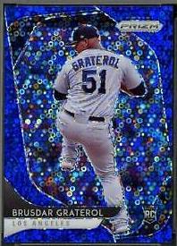 Brusdar Graterol [Blue Donut Circles Prizm] #56