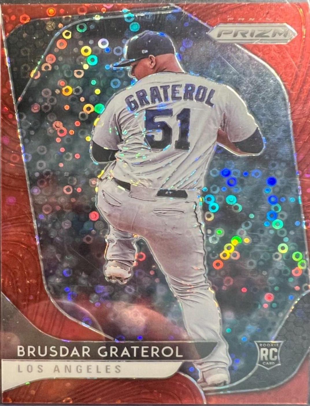 Brusdar Graterol [Red Donut Circles Prizm] #56