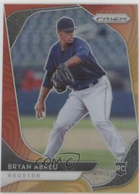 Bryan Abreu [Red Orange Prizm] #89