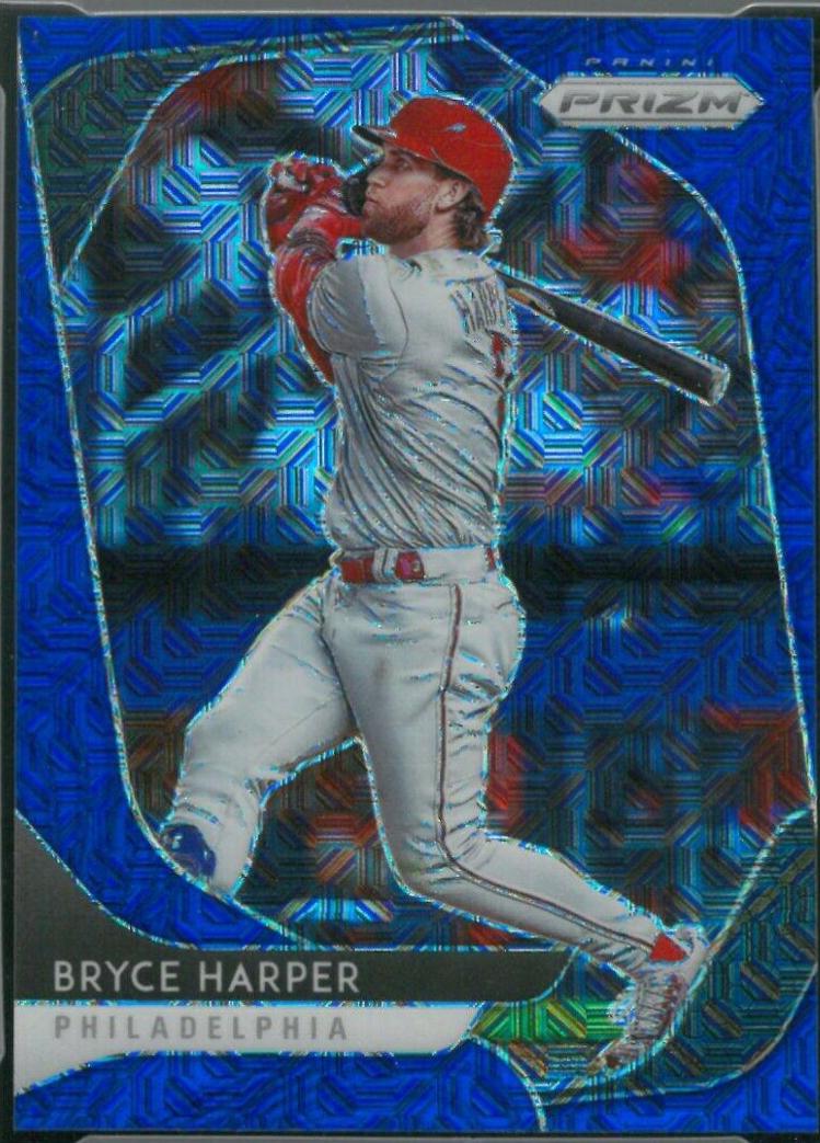 Bryce Harper [Blue Mojo Prizm] #63