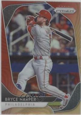 Bryce Harper [Red Orange Prizm] #63