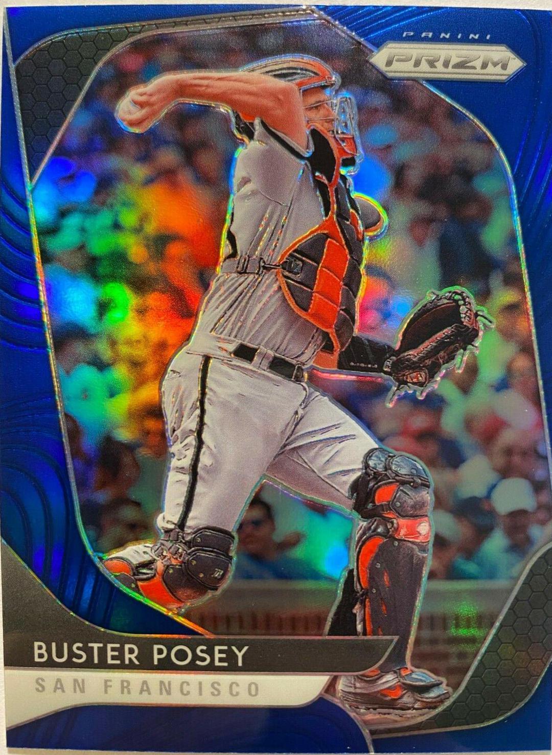 Buster Posey [Blue Prizm] #34