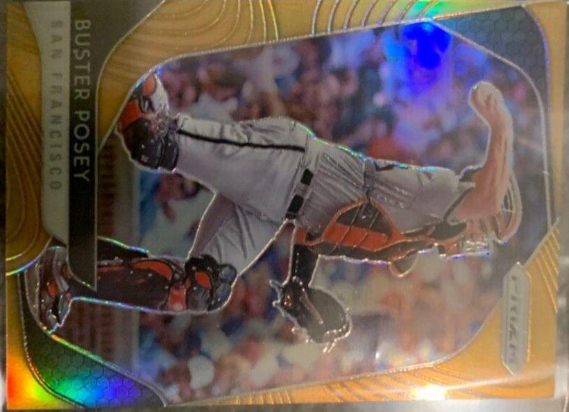 Buster Posey [Gold Prizm] #34