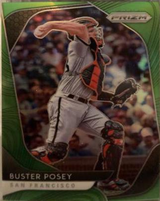 Buster Posey [Lime Green Prizm] #34