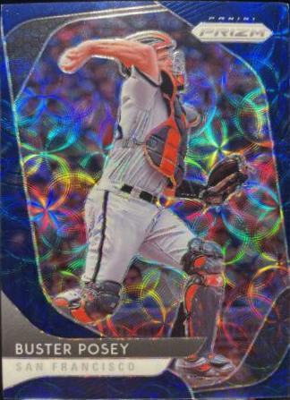 Buster Posey [Navy Blue Kaleidoscope Prizm] #34