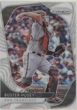 Buster Posey [White Wave Prizm] #34