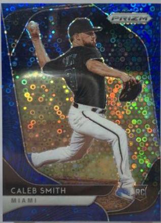 Caleb Smith [Blue Donut Circles Prizm] #236