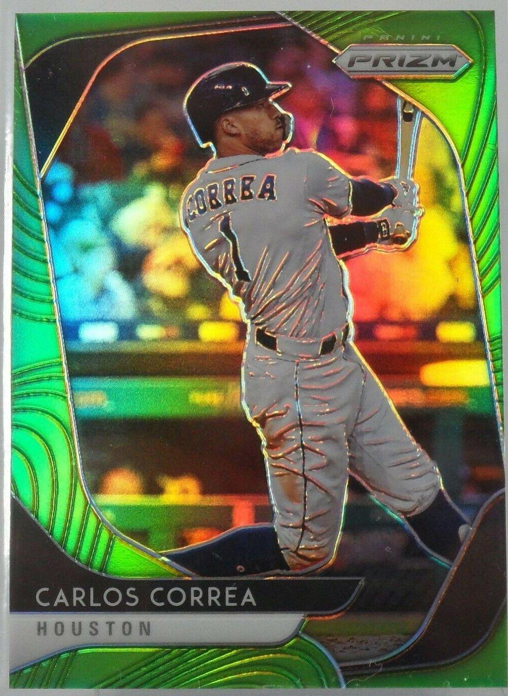 Carlos Correa [Lime Green Prizm] #237
