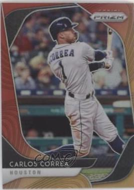 Carlos Correa [Red Orange Prizm] #237
