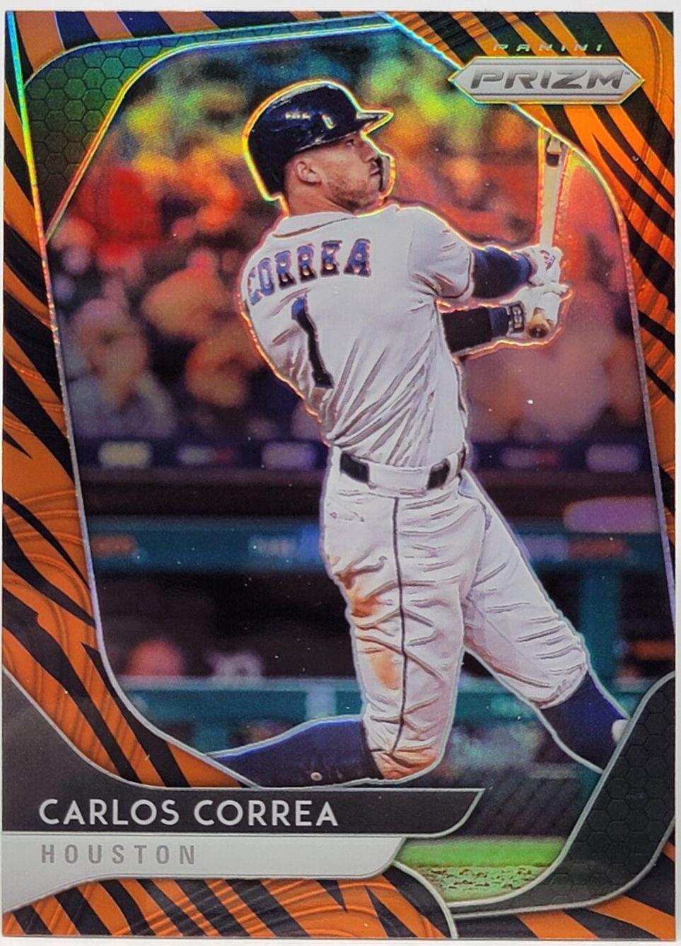 Carlos Correa [Tiger Stripe Prizm] #237