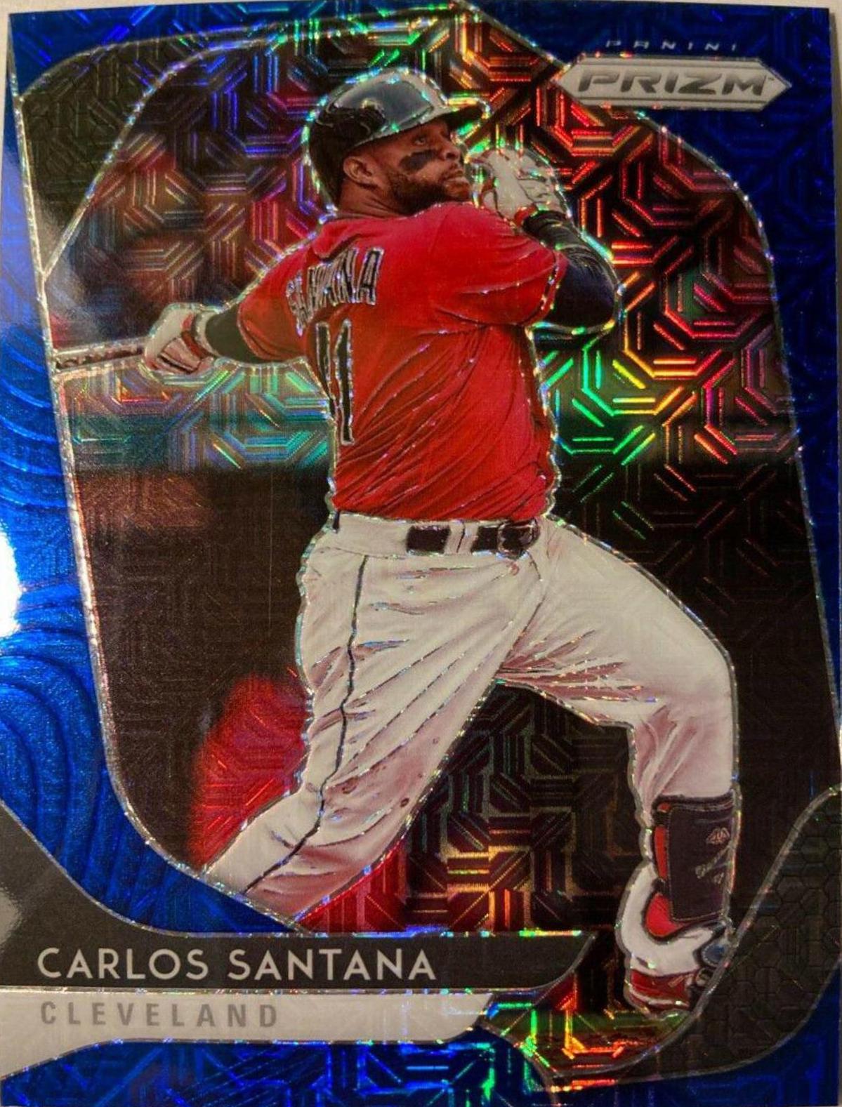Carlos Santana [Blue Mojo Prizm] #147