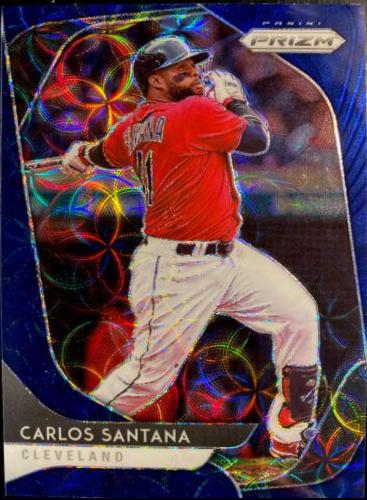 Carlos Santana [Navy Blue Kaleidoscope Prizm] #147