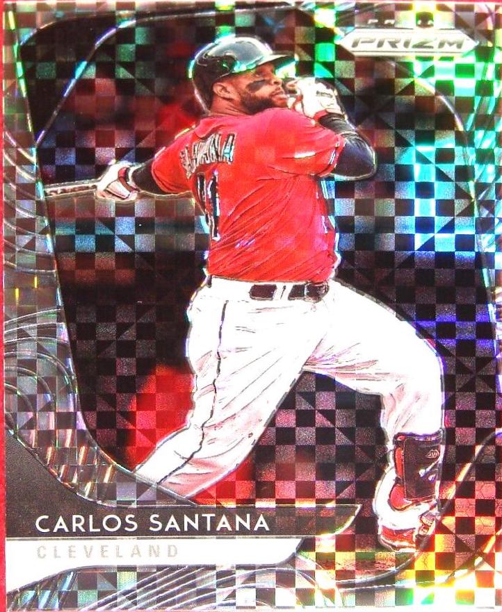 Carlos Santana [Power Plaid Prizm] #147