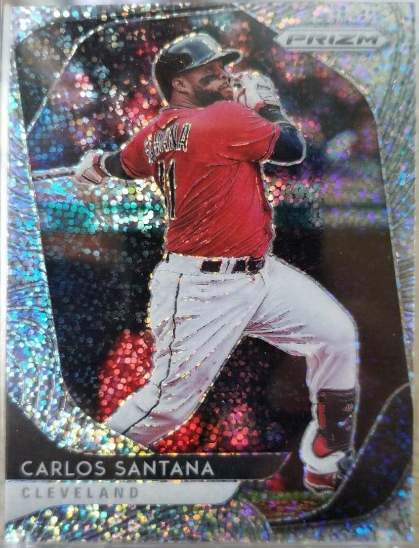 Carlos Santana [White Sparkle Prizm] #147