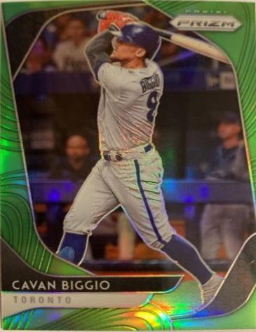 Cavan Biggio [Lime Green Prizm] #120