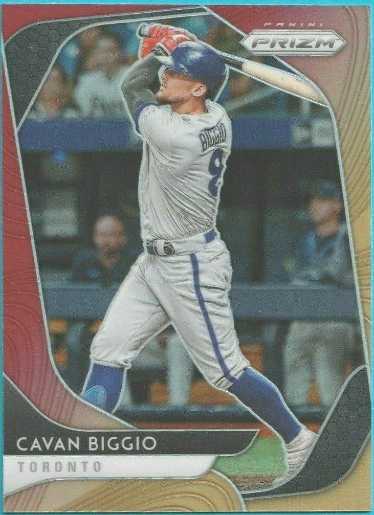 Cavan Biggio [Red Orange Prizm] #120