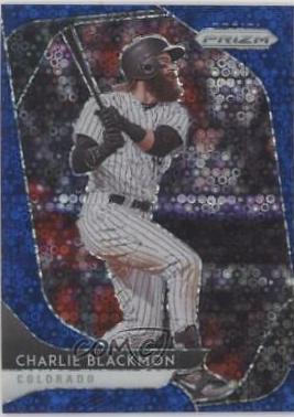 Charlie Blackmon [Blue Prizm] #81