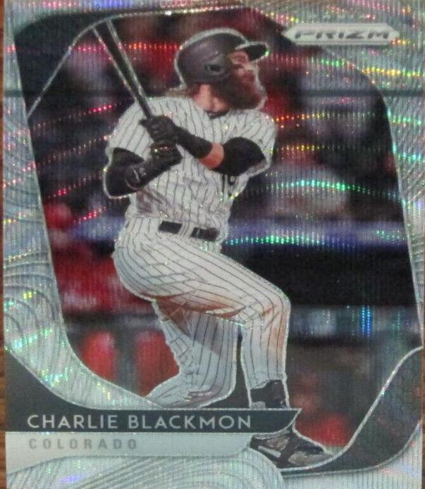 Charlie Blackmon [Blue Wave Prizm] #81
