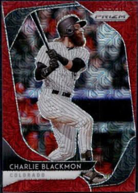 Charlie Blackmon [Red Mojo Prizm] #81