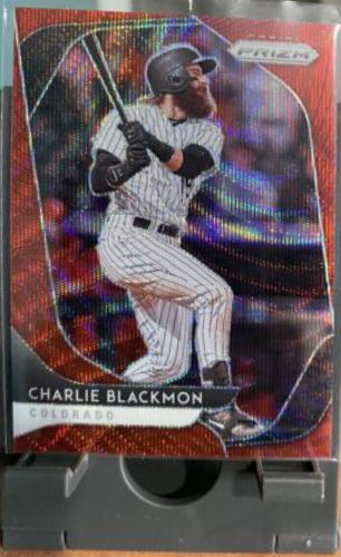 Charlie Blackmon [Red Wave Prizm] #81