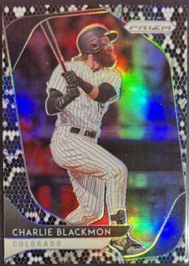 Charlie Blackmon [Snake Skin Prizm] #81