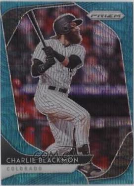 Charlie Blackmon [Teal Wave Prizm] #81