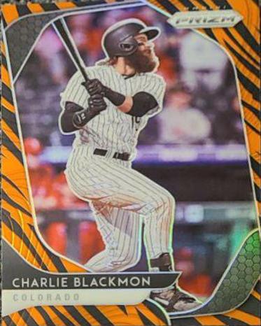 Charlie Blackmon [Tiger Stripe Prizm] #81