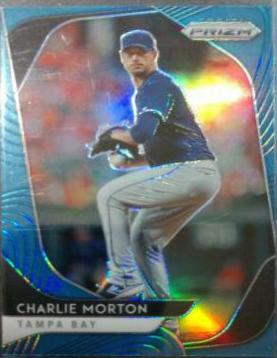 Charlie Morton [Blue Wave Prizm] #217