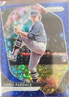 Chris Paddack [Blue Donut Circles Prizm] #183