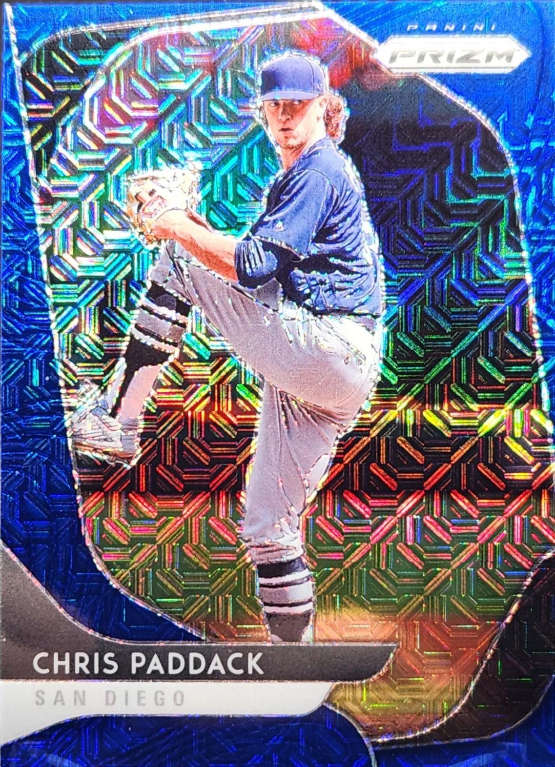 Chris Paddack [Blue Mojo Prizm] #183