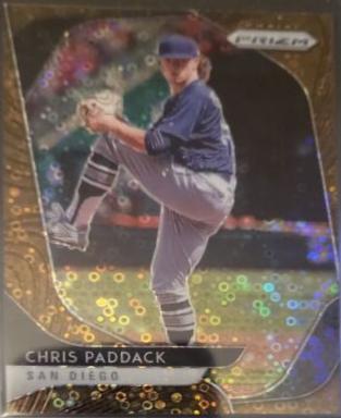Chris Paddack [Gold Prizm] #183
