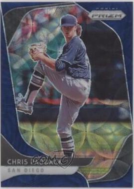 Chris Paddack [Navy Blue Kaleidoscope Prizm] #183