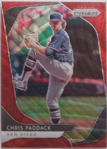 Chris Paddack [Red Wave Prizm] #183