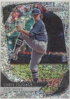 Chris Paddack [White Sparkle Prizm] #183