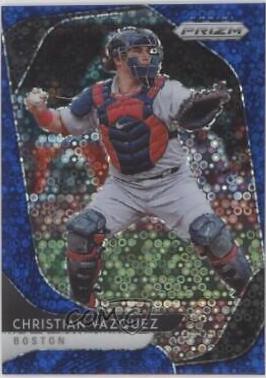 Christian Vazquez [Blue Donut Circles Prizm] #216
