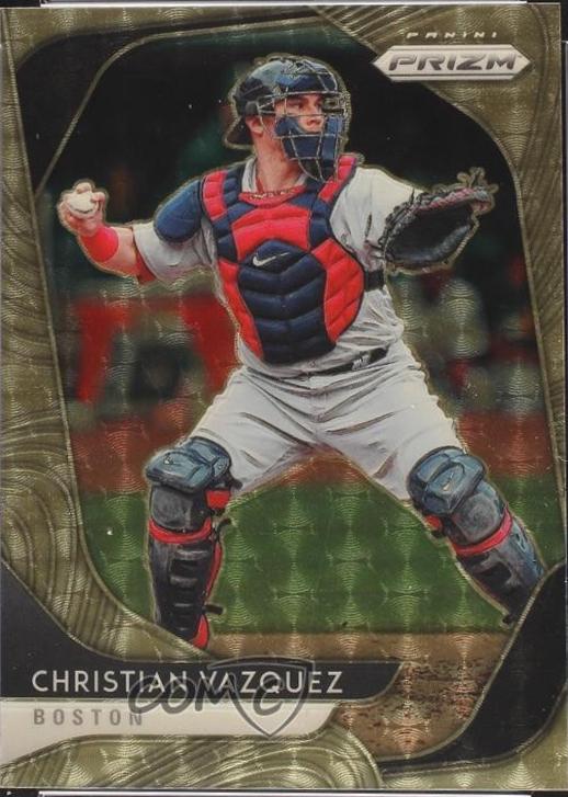 Christian Vazquez [Gold Prizm] #216