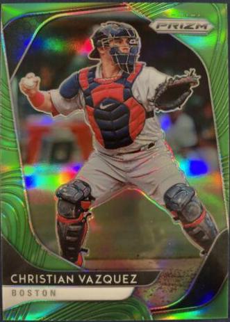 Christian Vazquez [Lime Green Prizm] #216