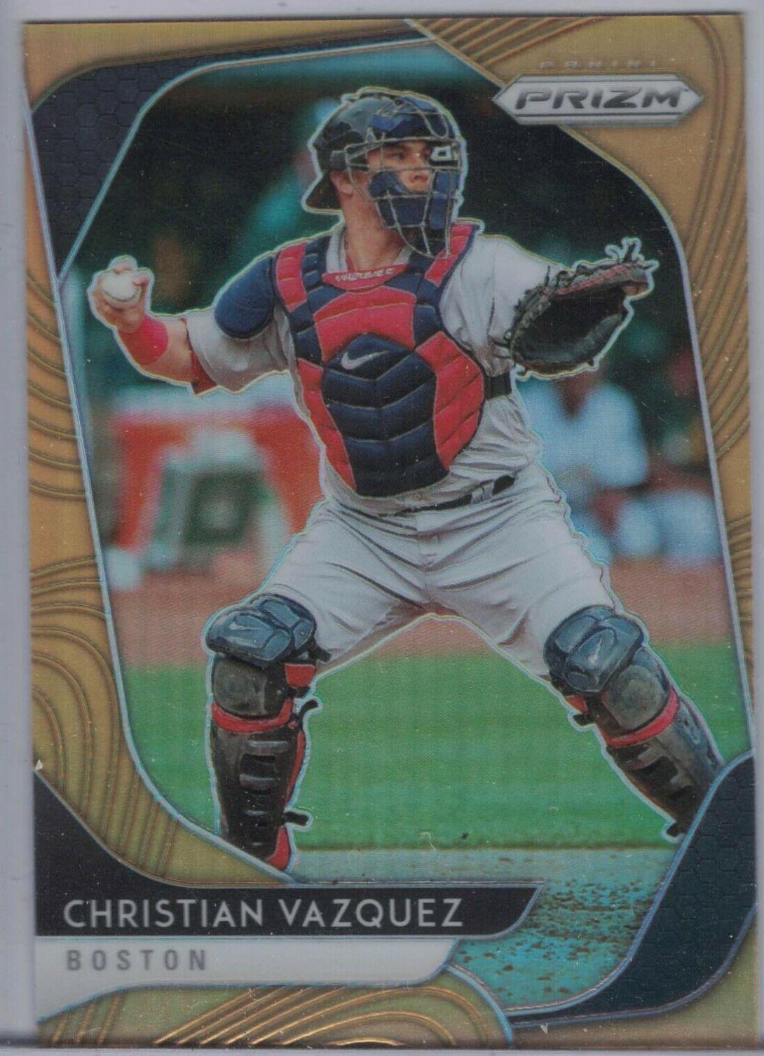 Christian Vazquez [Neon Orange Prizm] #216