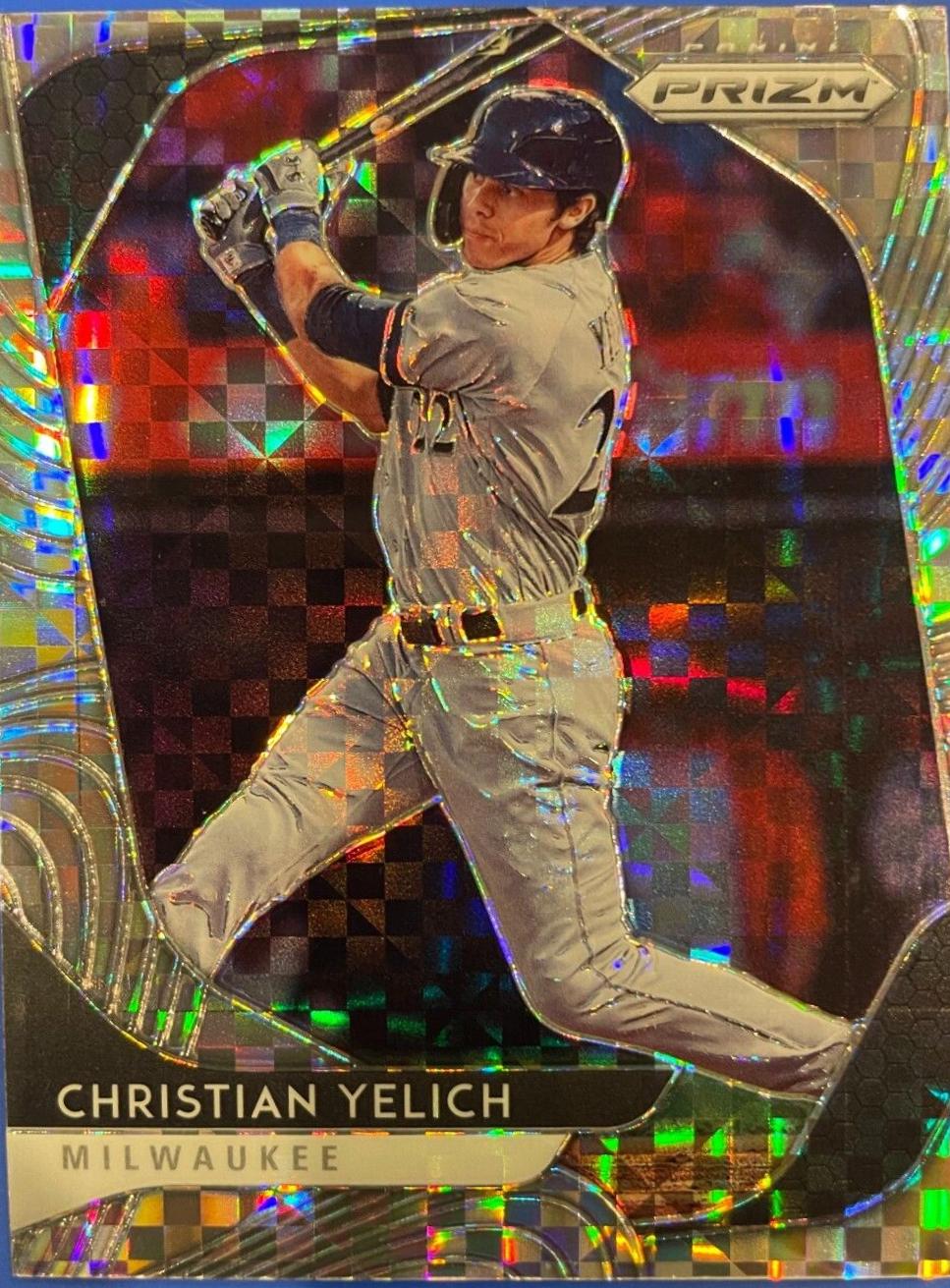 Christian Yelich [Power Plaid Prizm] #131
