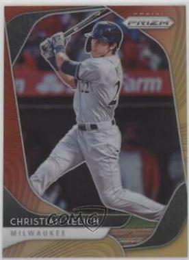 Christian Yelich [Red Orange Prizm] #131