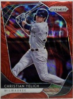 Christian Yelich [Red Wave Prizm] #131