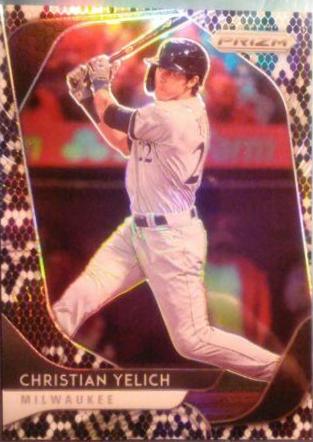 Christian Yelich [Snake Skin Prizm] #131