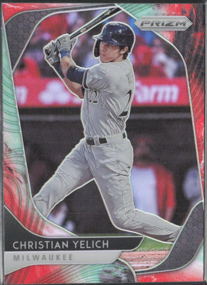 Christian Yelich [Tiger Stripe Prizm] #131