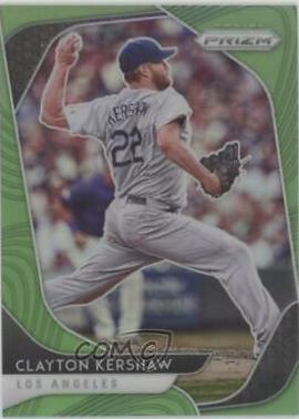 Clayton Kershaw [Lime Green Prizm] #43