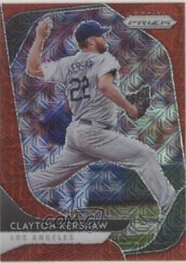 Clayton Kershaw [Red Mojo Prizm] #43