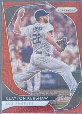 Clayton Kershaw [Red Wave Prizm] #43