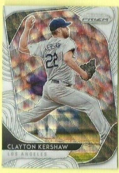 Clayton Kershaw [White Wave Prizm] #43