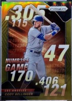 Cody Bellinger [Gold Prizm] #28