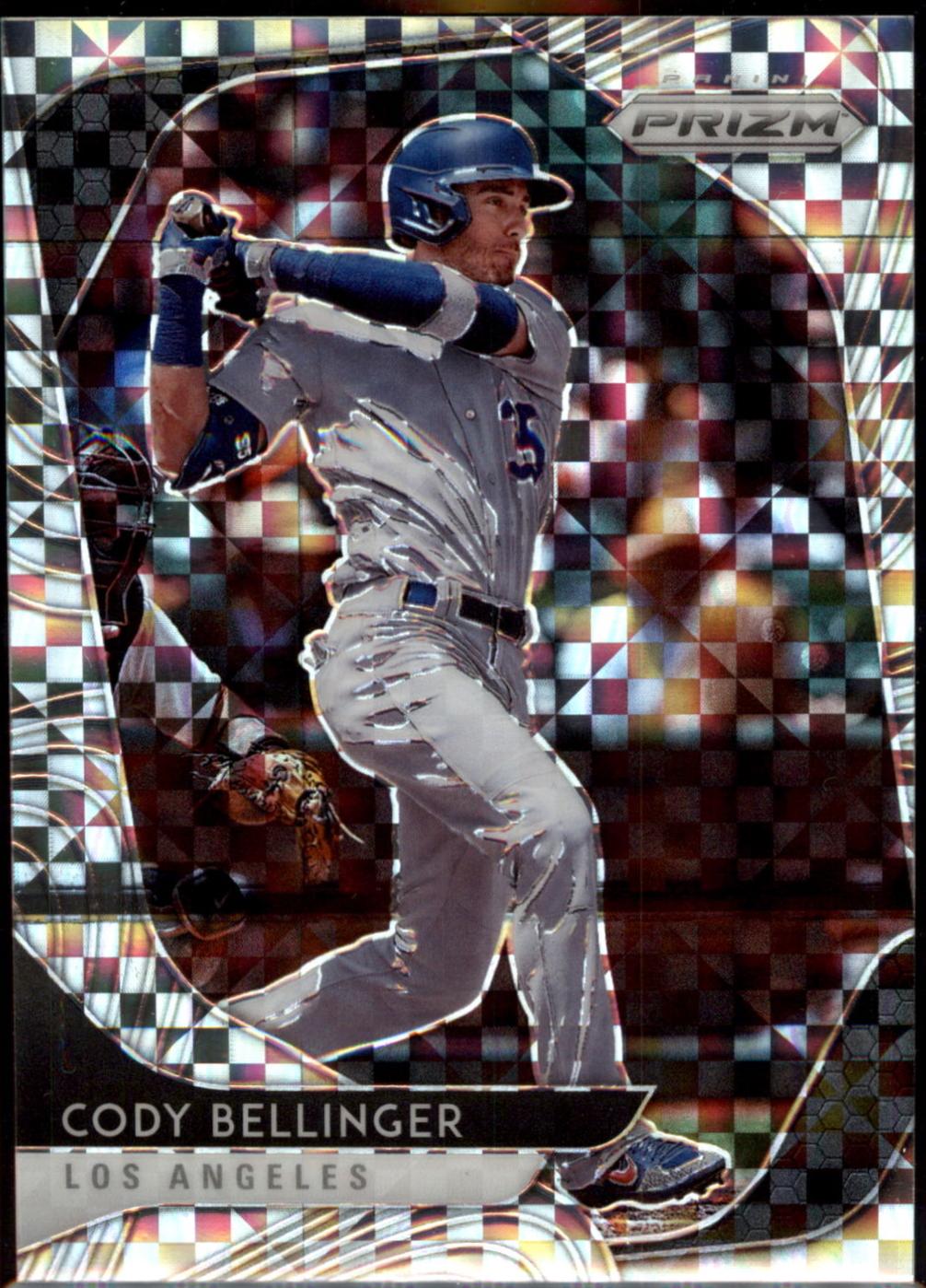 Cody Bellinger [Power Plaid Prizm] #28