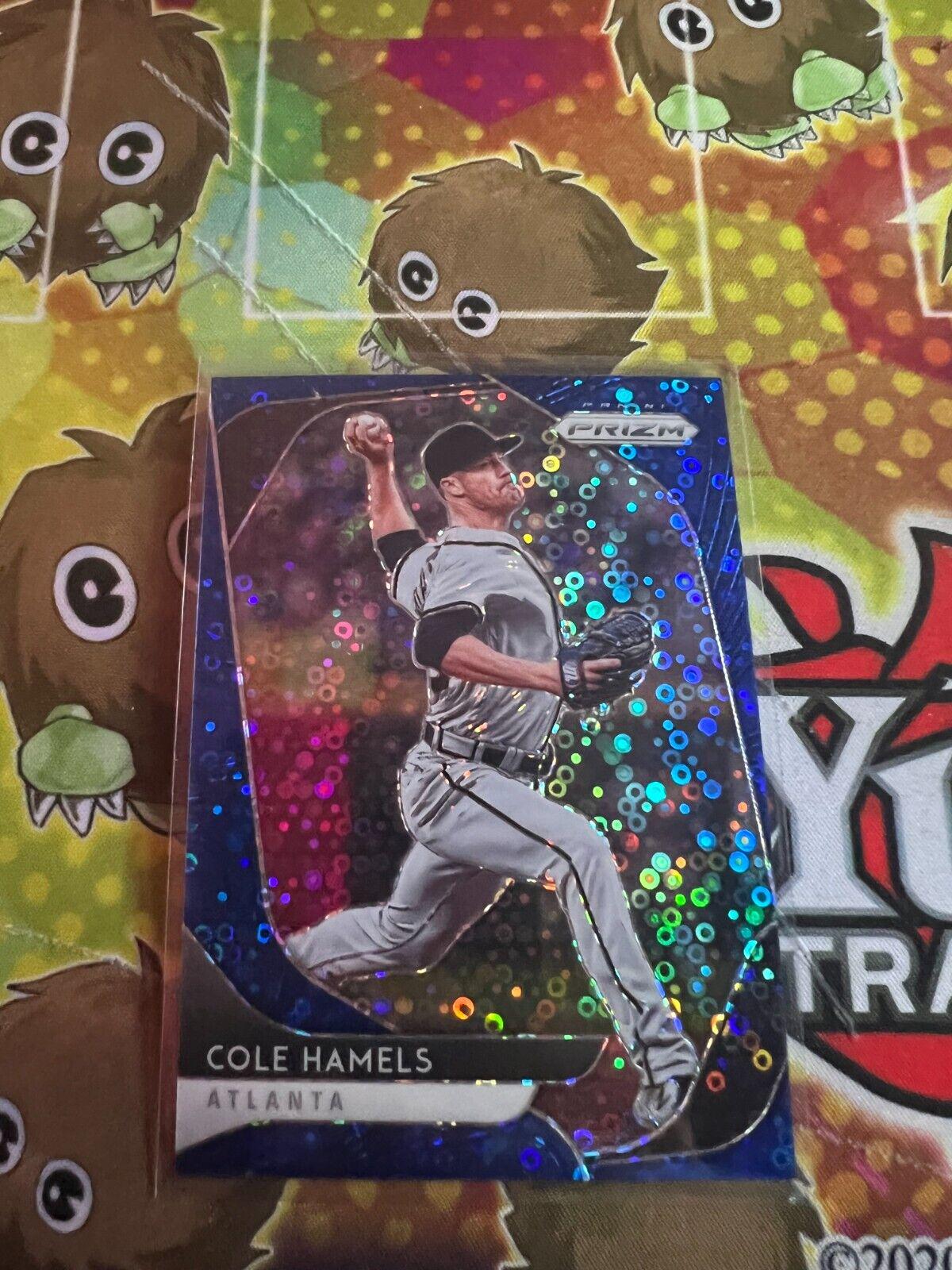 Cole Hamels [Blue Donut Circles Prizm] #38